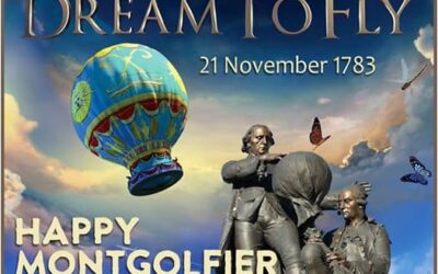 Hermanos Montgolfier, primer vuelo